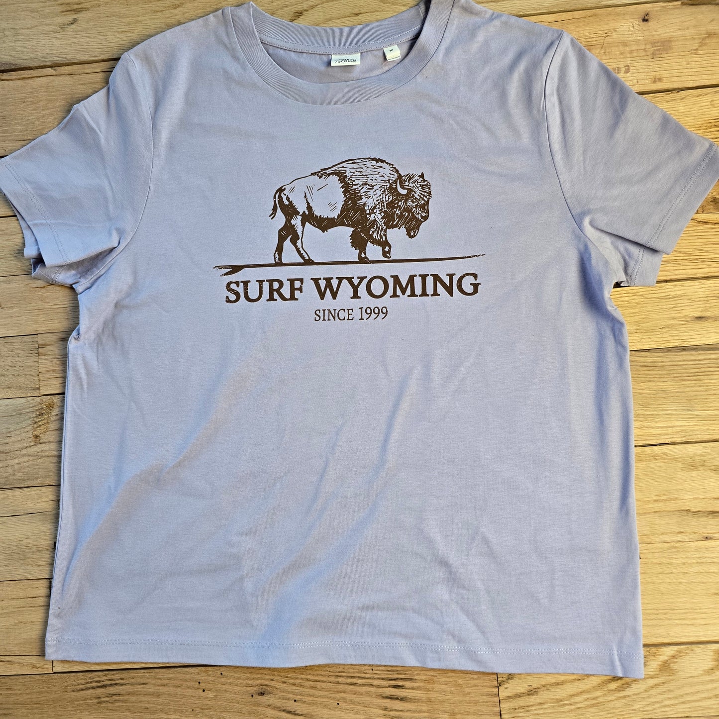 Women's Surf Wyoming®Bison Classic-Tee-Lavendar