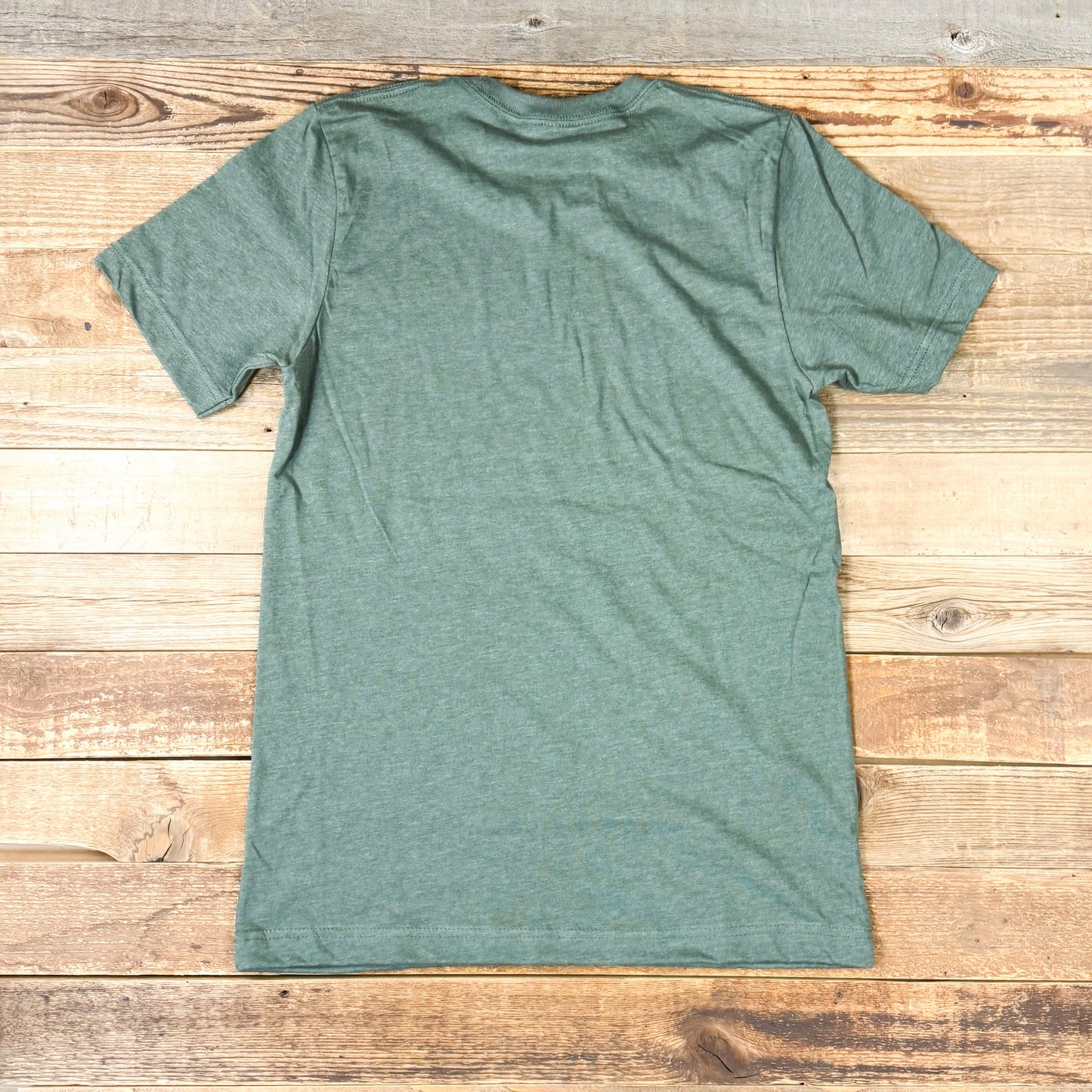 Surf Wyoming® Riffle Bison Tee - Military Green