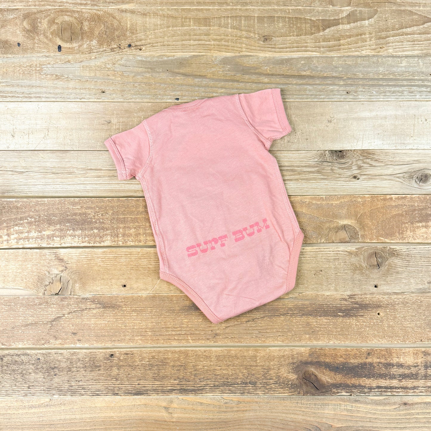 Infant Surf Wyoming® Bison Daybreak Onesie - Peach