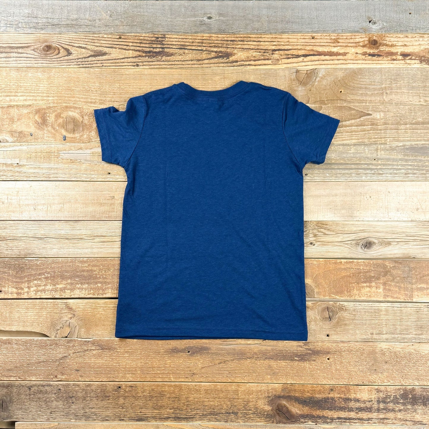 Youth Surf Wyoming® Gradient Longboard Bison Tee - Navy