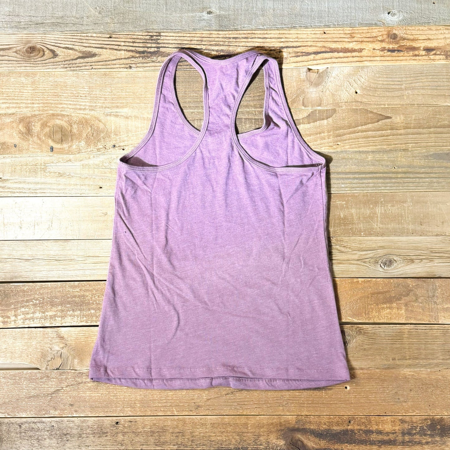 Women's Surf Wyoming® Wyoming As Folk Jersey Racerback Tank - Heather Mauve