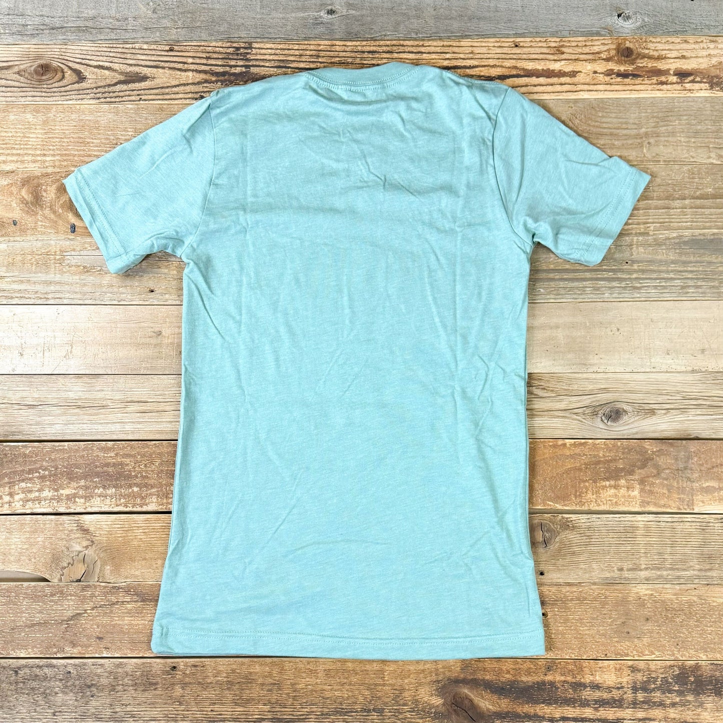 Unisex Surf Wyoming® Bison Daybreak Tee - Heather Sage