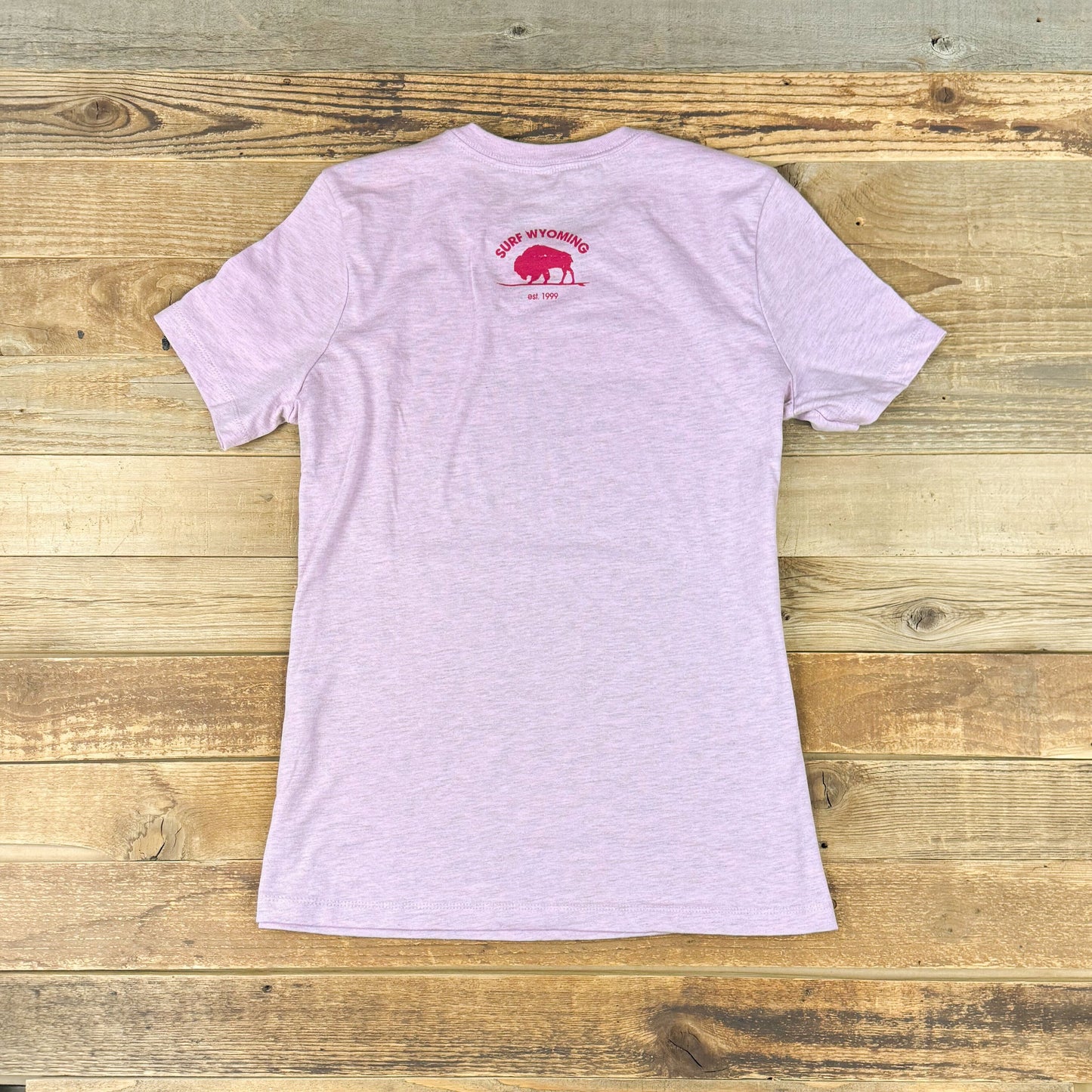 Women's Surf Wyoming® Petting Zoo 2.0 Tee - Heather Prism Lilac