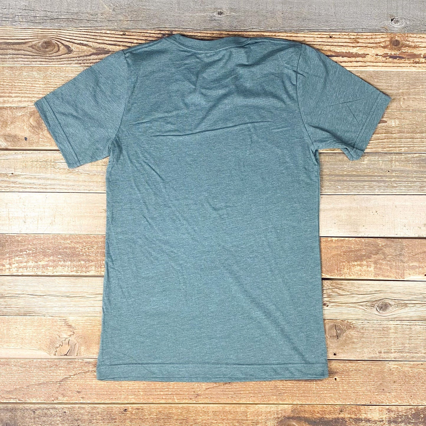 Unisex Surf Wyoming® Bison Drip Tee - Heather Military Green