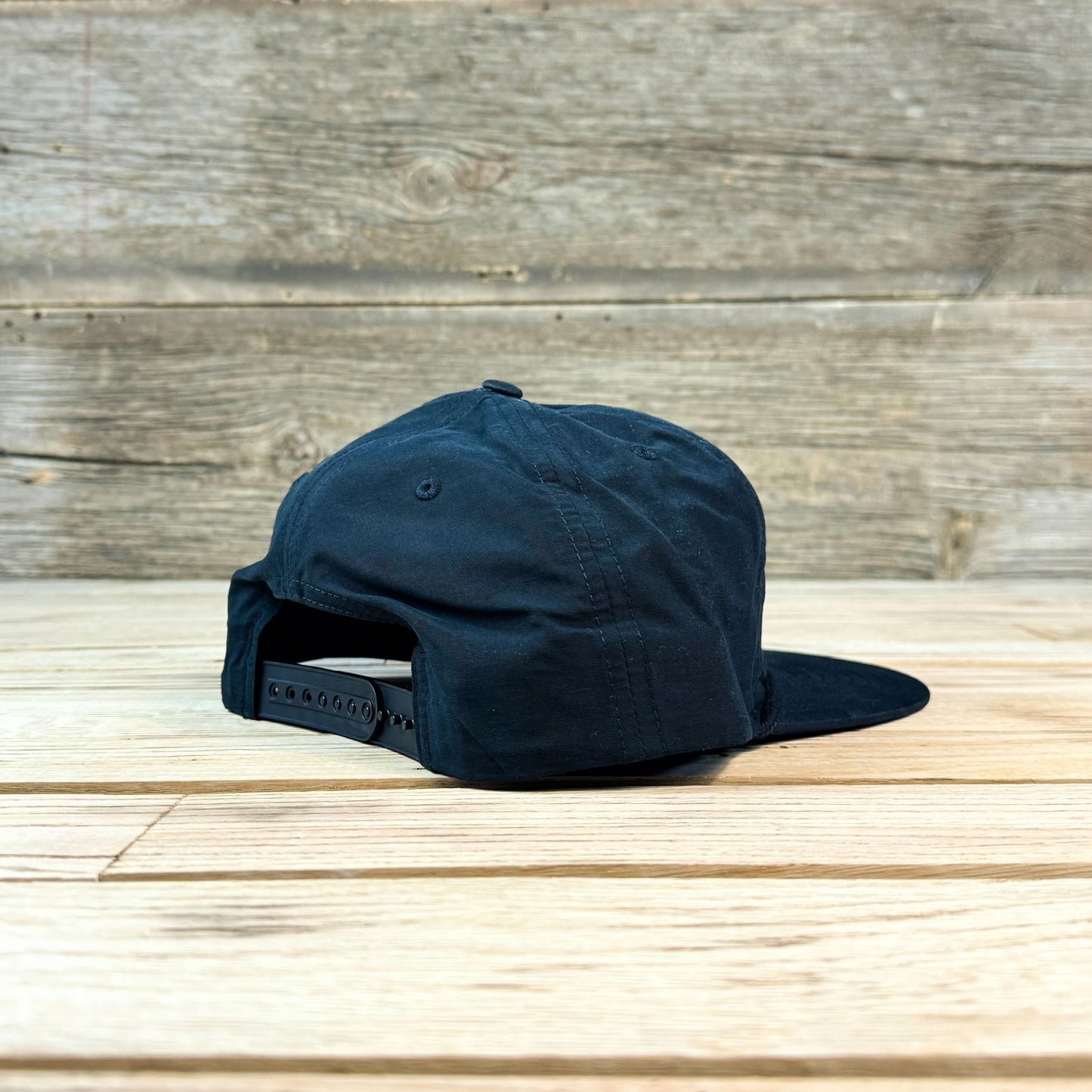 Service Bison Patch Gramps Hat - Black/Black