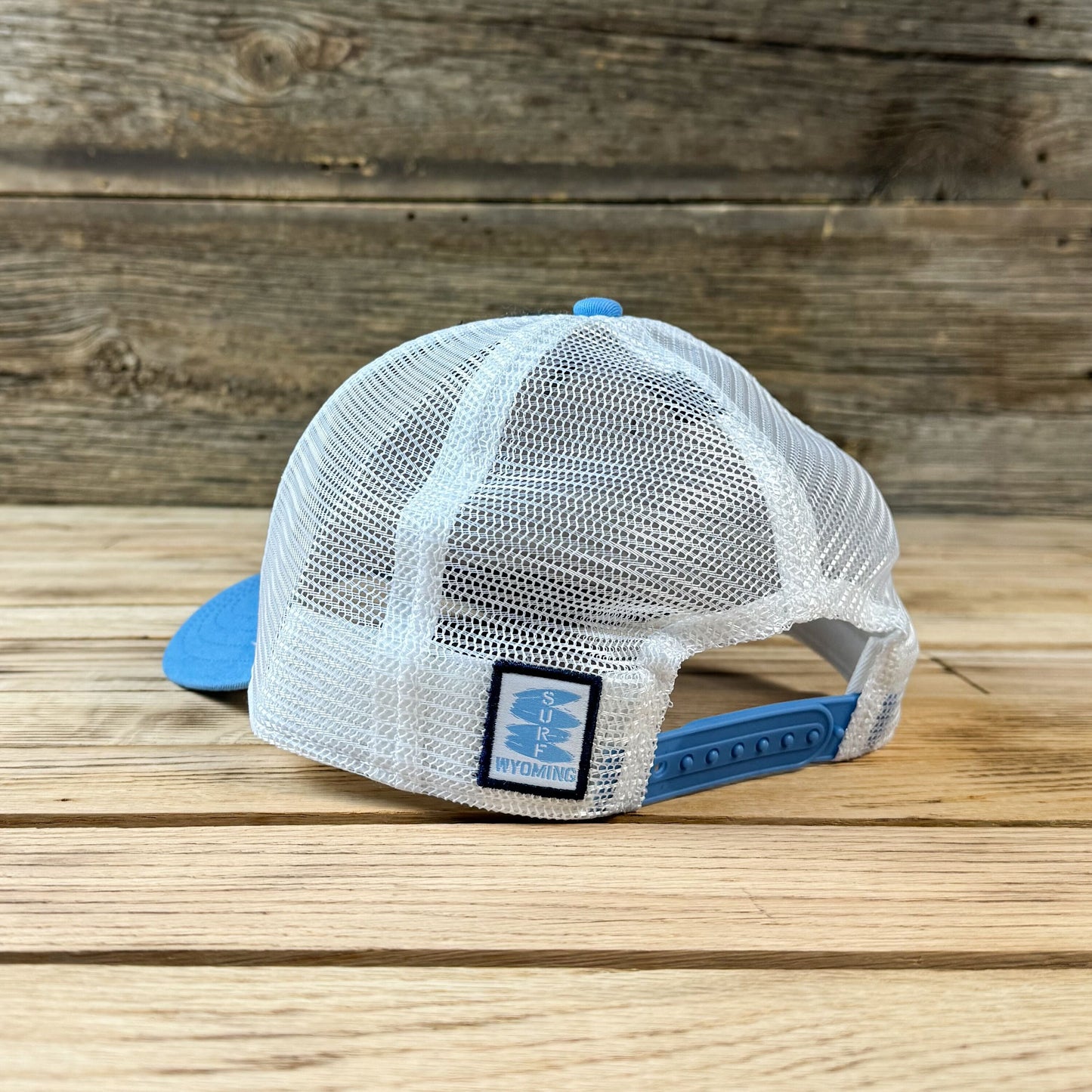 Surf Wyoming® Bison OG Flannel Trucker - Carolina/White