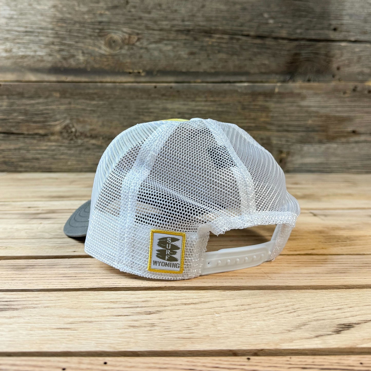 Surf Wyoming® First Park Bison Trucker - Surplus Stripes/White