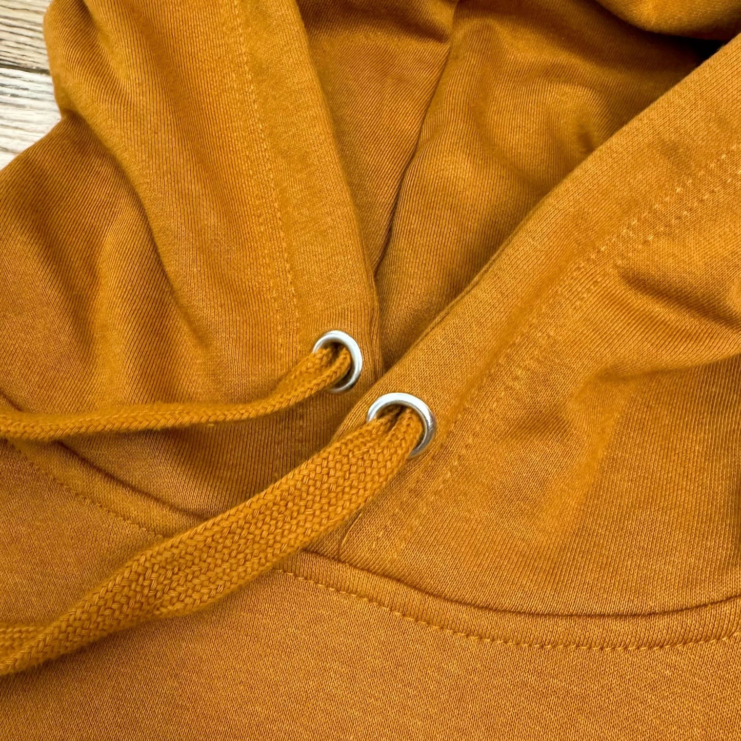 Surf Wyoming® Outline Bison Logo Fleece Hoodie - Adobe