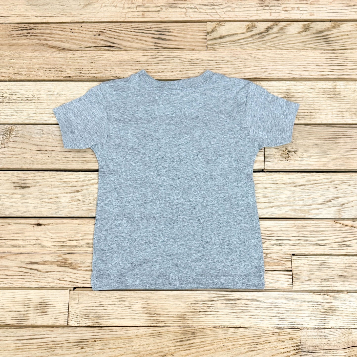 Toddler Surf Wyoming® Cowboy Surf School Tee - Athletic Grey