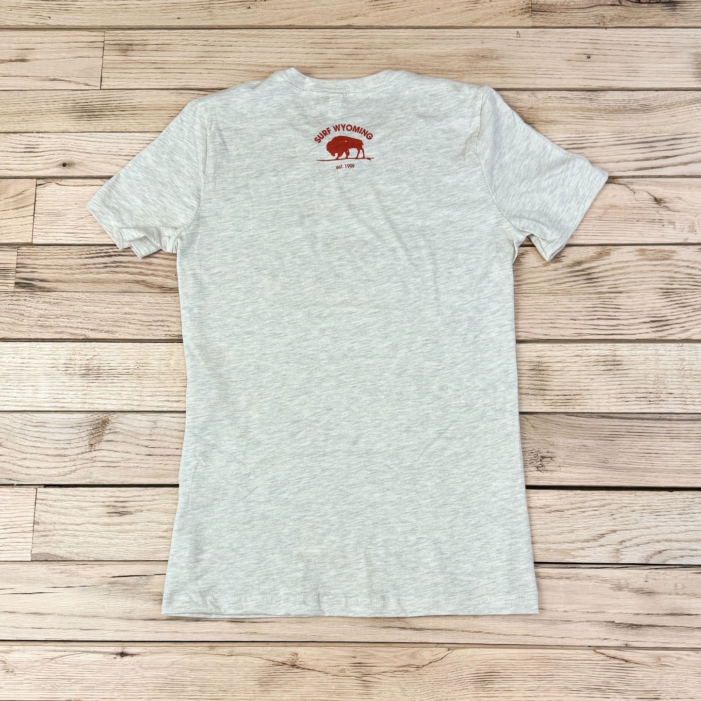 Women's Surf Wyoming® Surf Co. 1999 Tee - Heather Natural