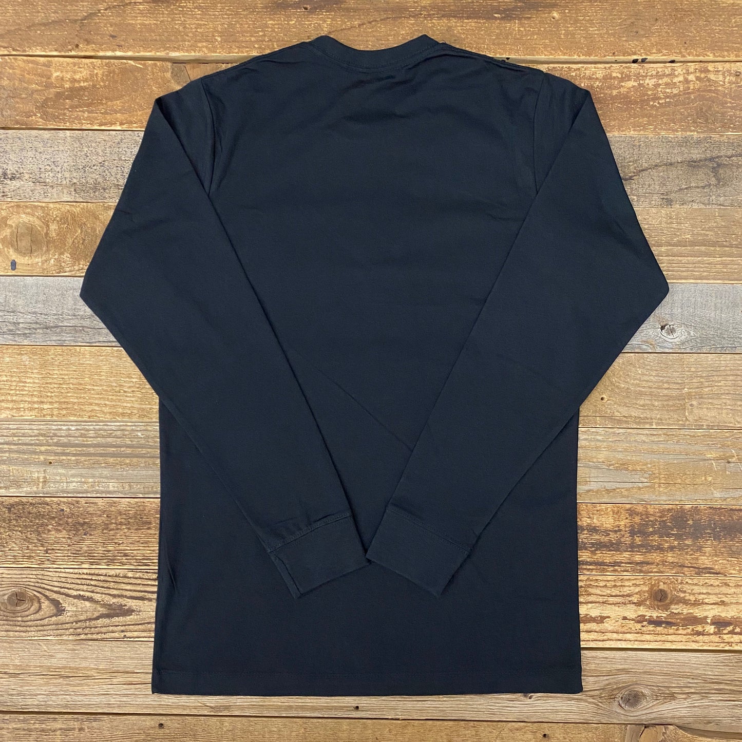 Surf Wyoming® Grey Wyoming As Folk Long Sleeve - Black