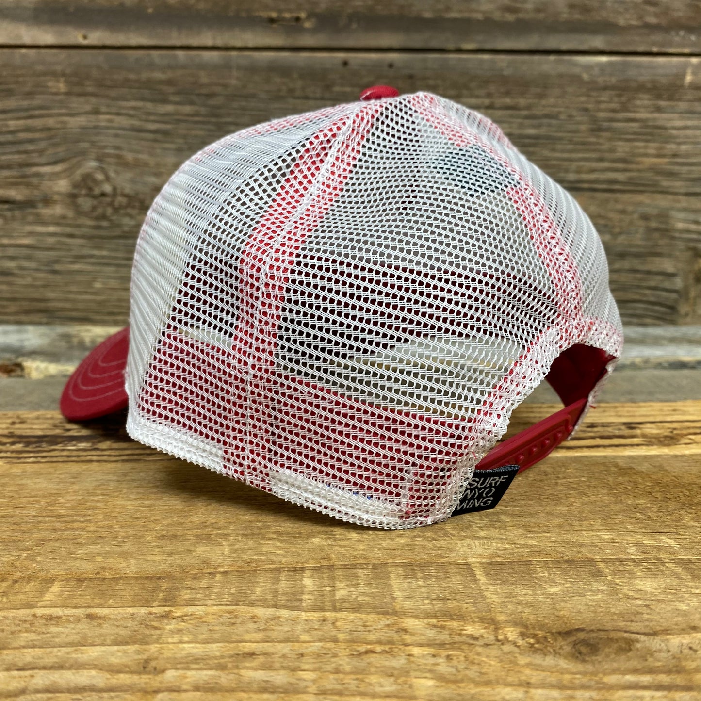Surf Wyoming® Flag Bison Trucker - Navy