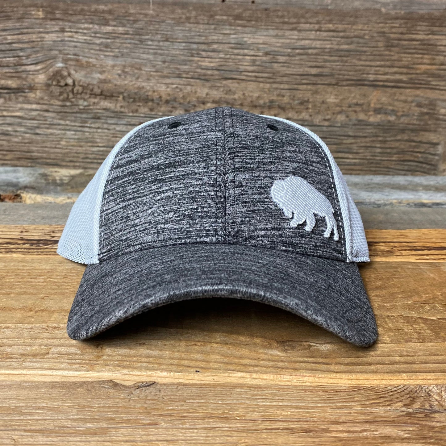 Surf Wyoming® First Park Bison Trucker - Dark Grey Melange