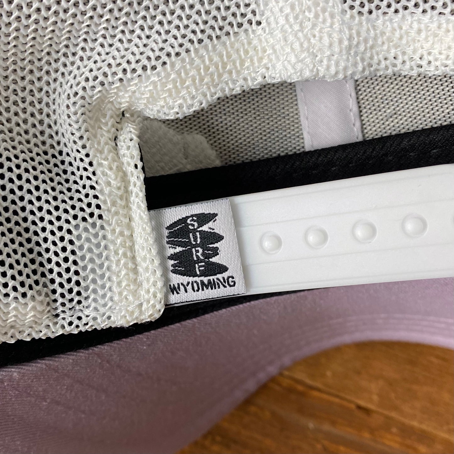 Surf Wyoming® First Park Bison Trucker - Lilac