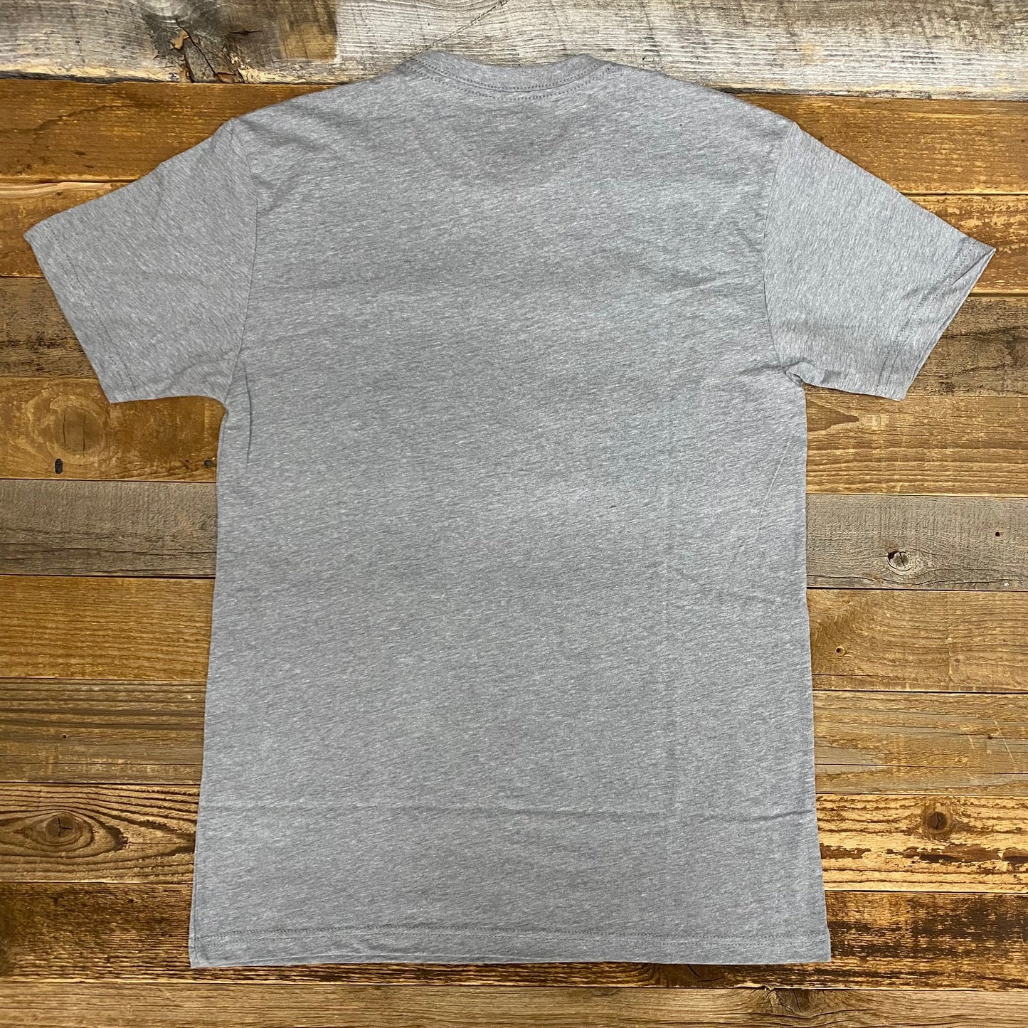 Men's Surf Wyoming® Flag Bison Tee - Heather Grey
