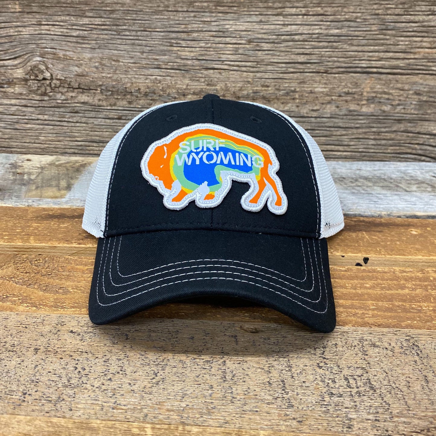 Surf Wyoming-Prismatic Bison Hat - Black-