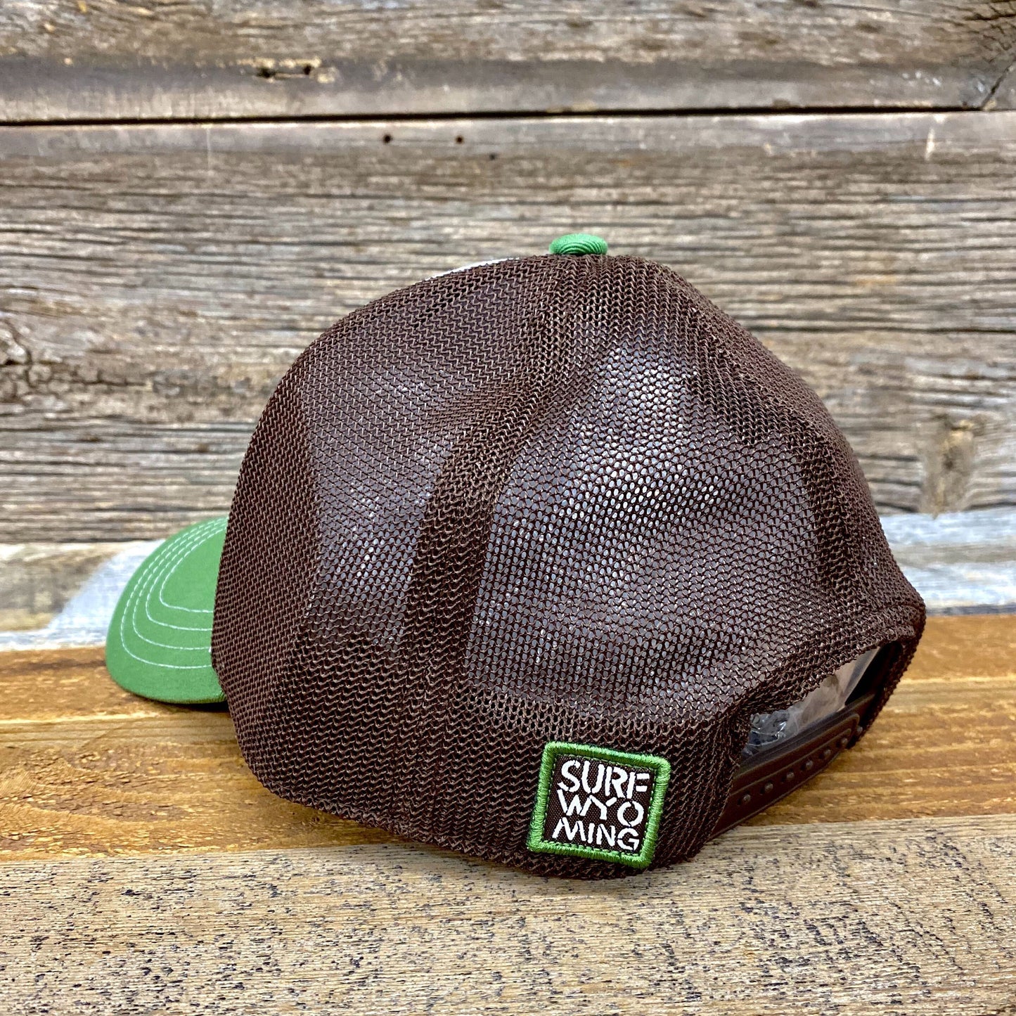 Surf Wyoming® Bear Peak Trucker Hat - Green Multi