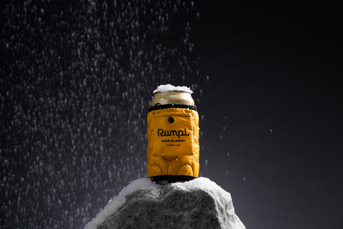 Rumpl Blanket Koozie - Summit Yellow