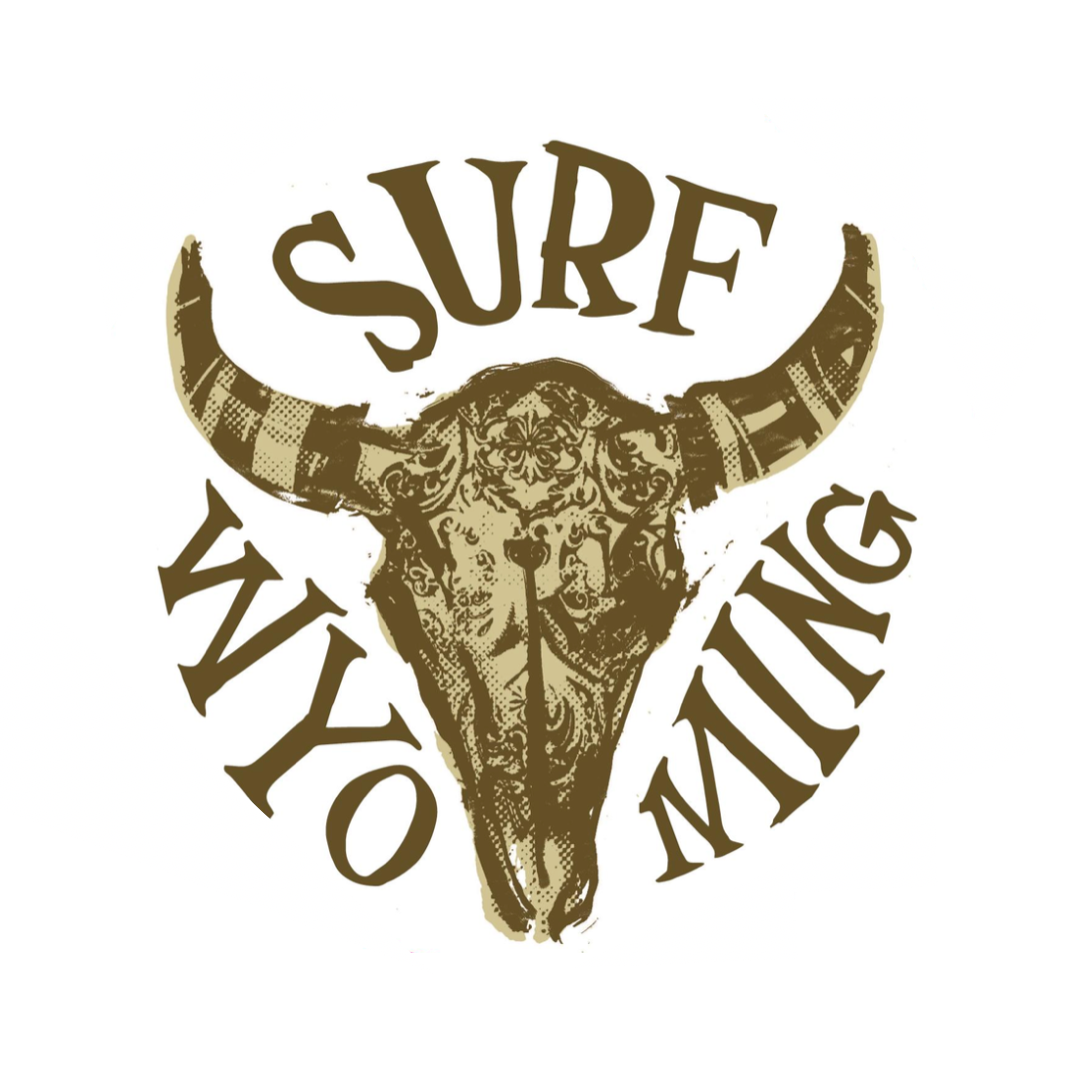 Surf Wyoming-Surf Wyoming® Splash Bison Sticker-