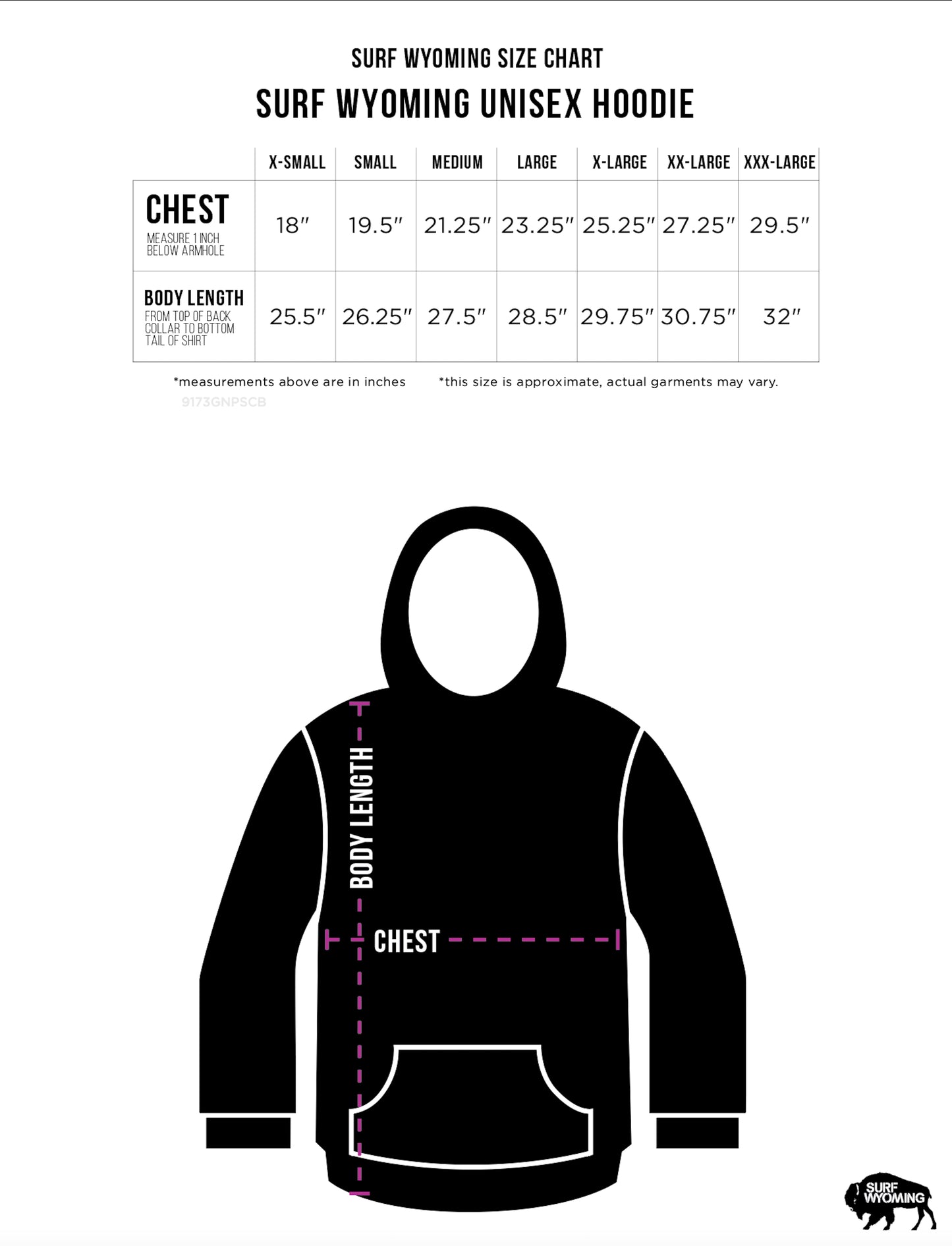 Surf Wyoming® Explore & Restore Merit Patch Hoodie - Red
