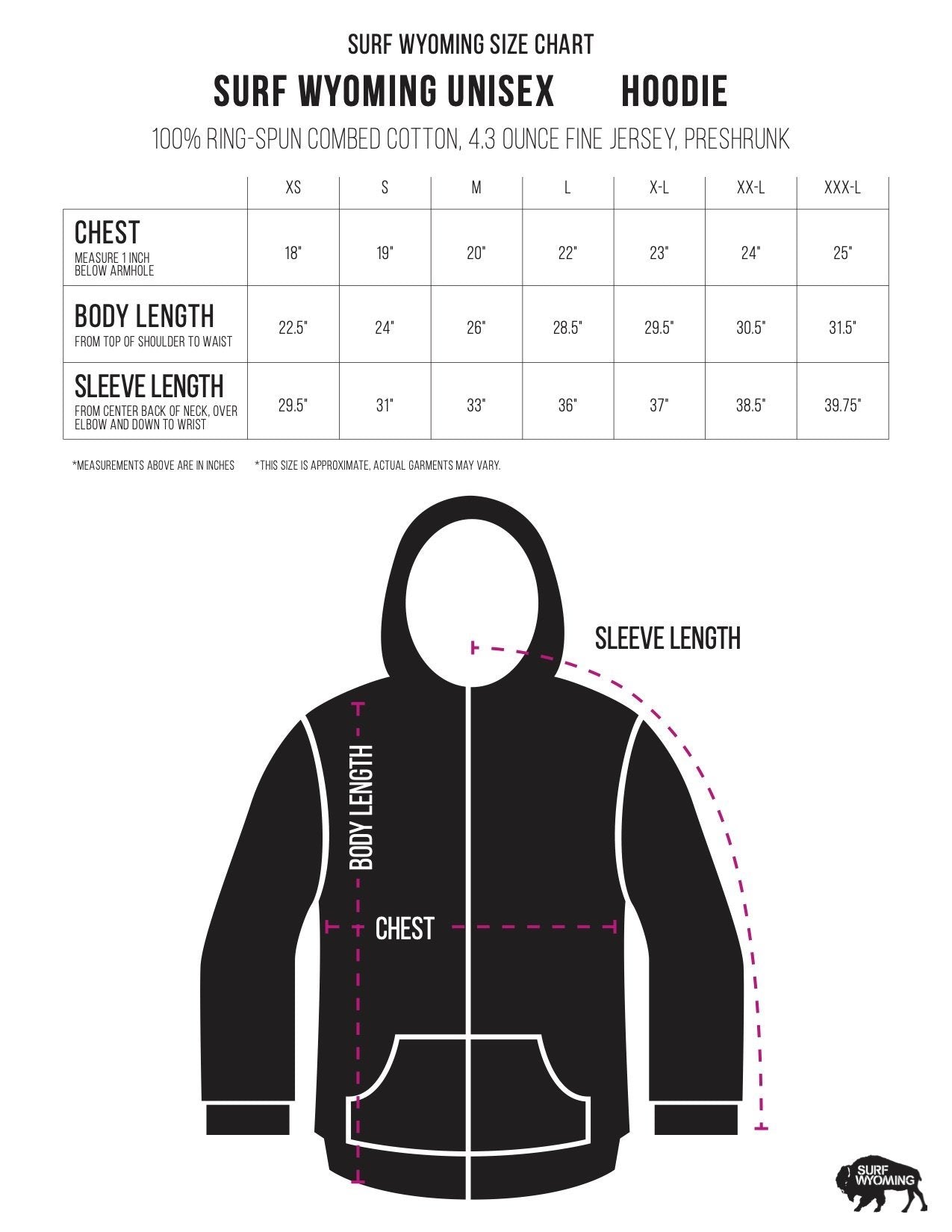 Surf Wyoming® Bomb Bison Hoodie - Mellow Yellow