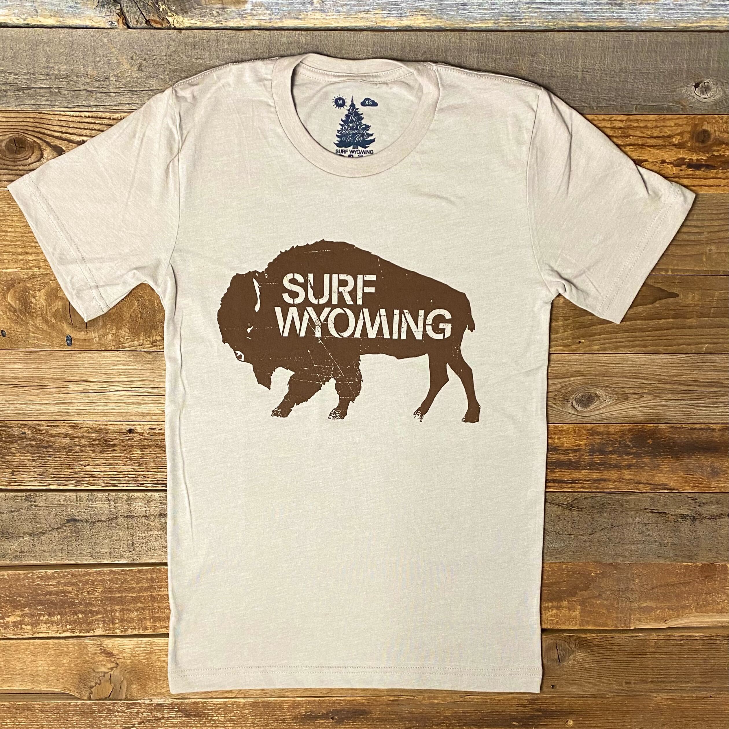 Surf Wyoming® Flag Bison Merit Patch