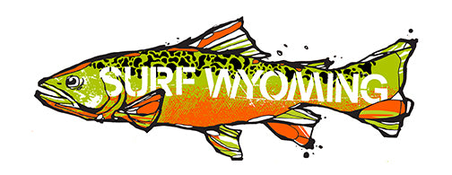Surf Wyoming-Surf Wyoming® Trutta Sticker-