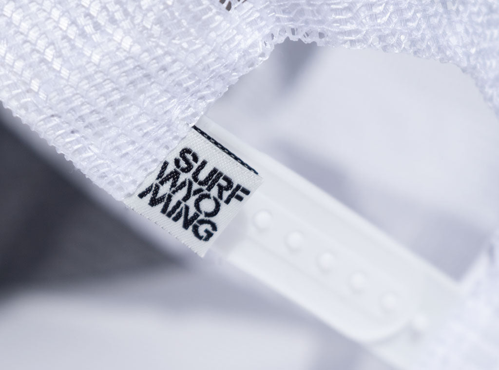 Surf Wyoming® First Park Bison Felt Trucker Hat - Light Grey