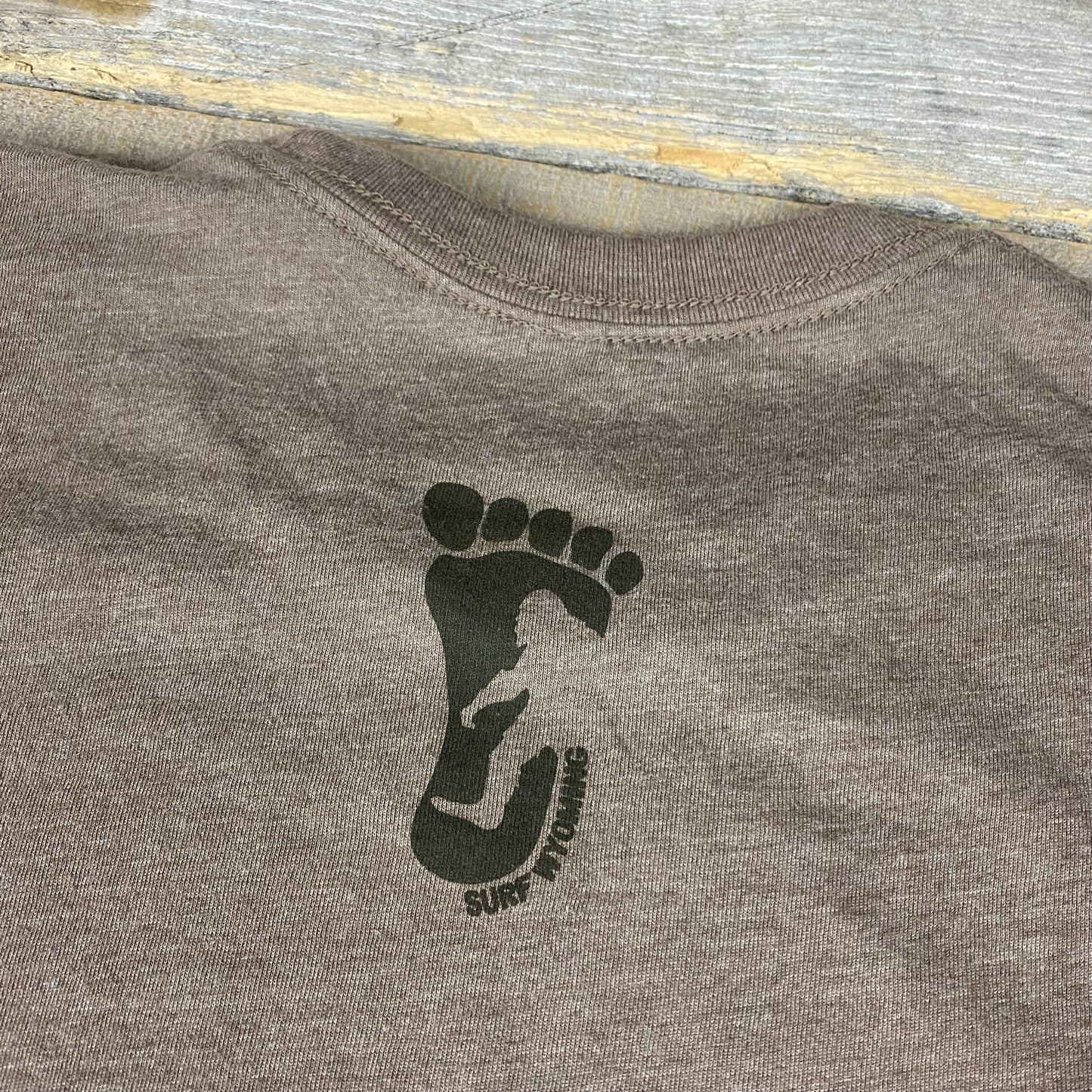 Unisex Bigfoot Tee - Heather Brown