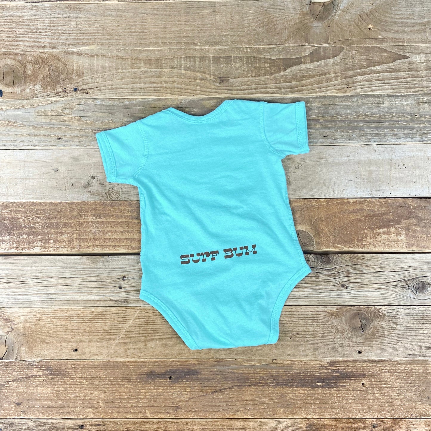 Infant Surf Wyoming® Gee'ode Logo Bison Onesie - Chill