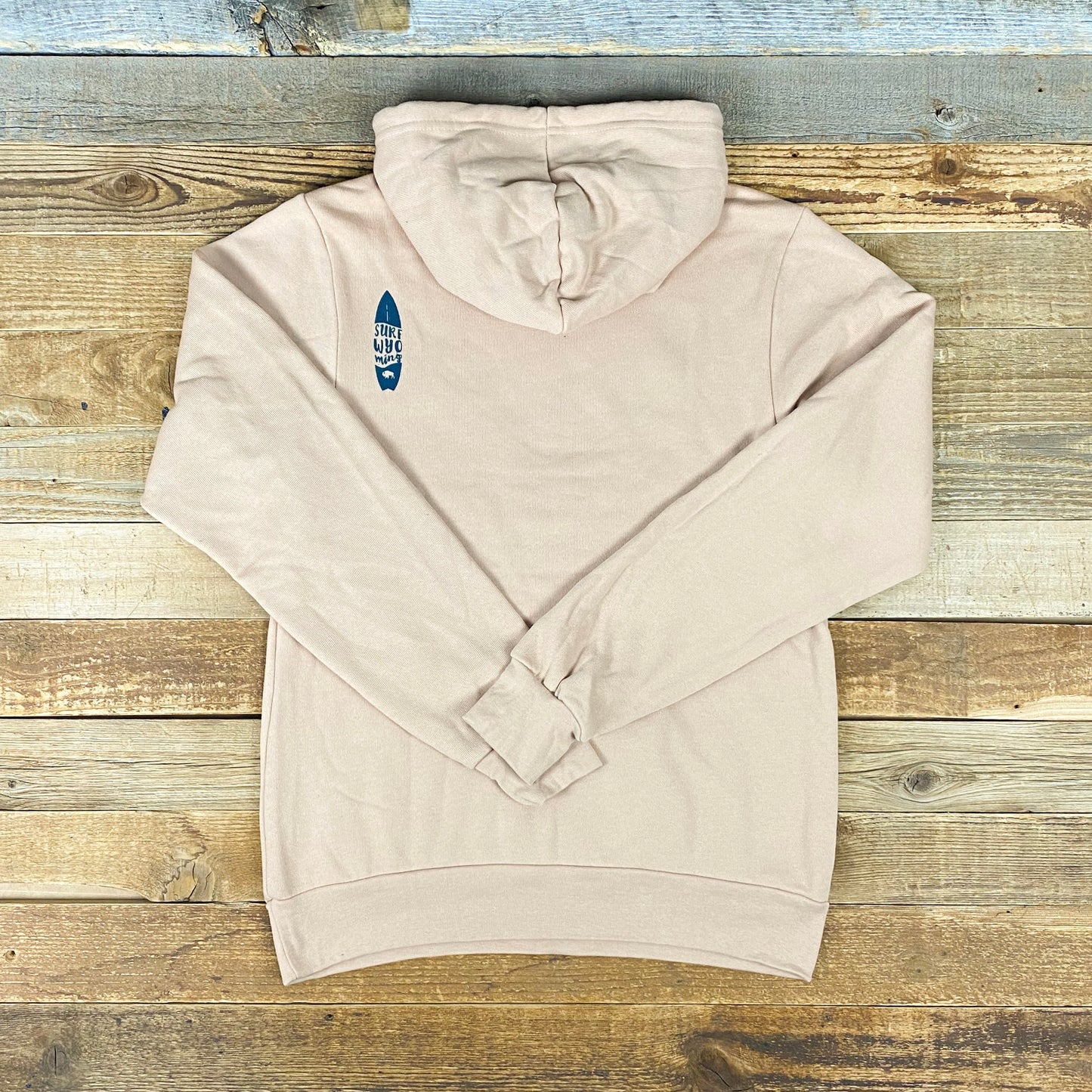 Surf Wyoming® Geode Skully Bison Hoodie - Sand Dune