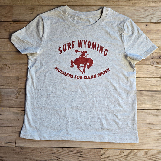 Unisex Surf Wyoming®Paddlers Tee-Ladies-Eco Heather