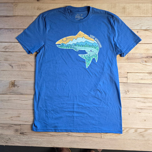 Men's Surf Wyoming®Fish Valley Tee-maritime blue