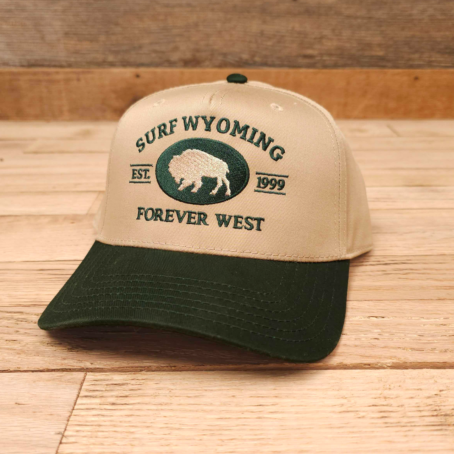 Surf Wyoming® Classic cotton twill-khaki-forest-green
