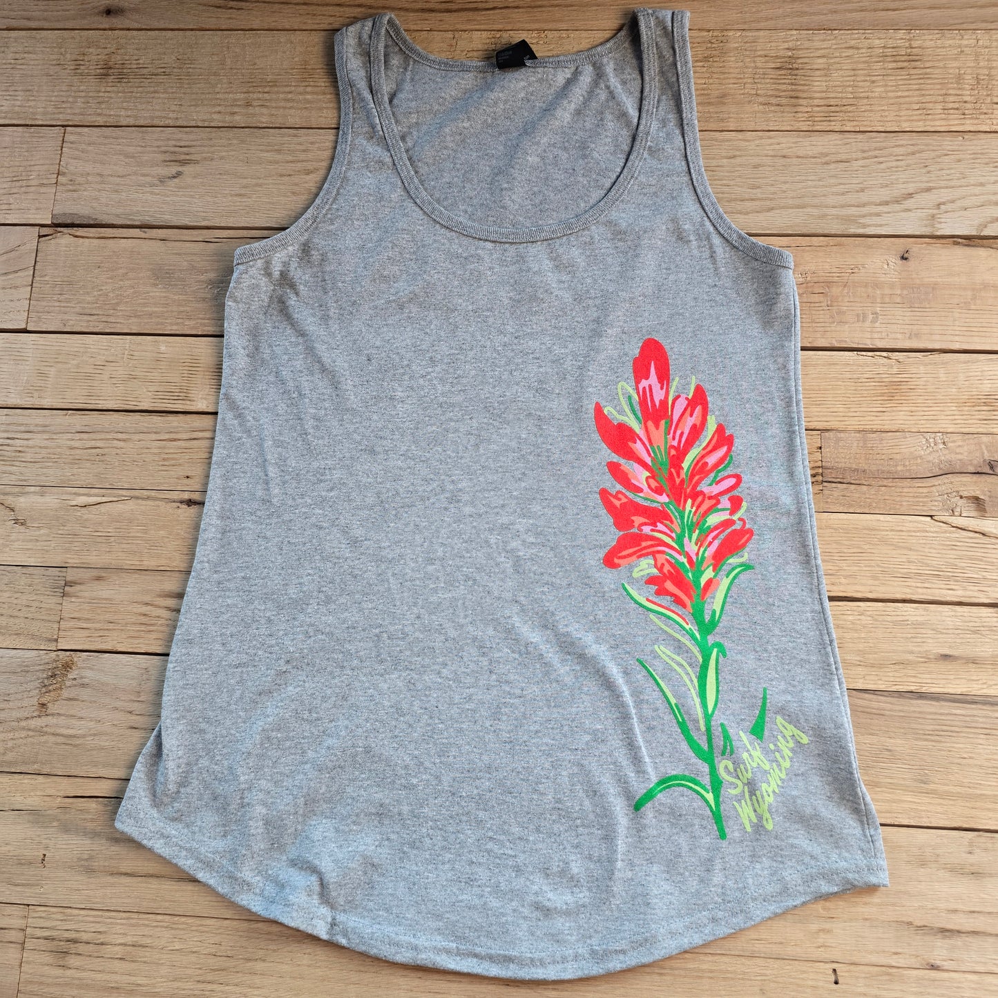 Surf Wyoming®Indian Paintbrush Tank - Atheletic Heather