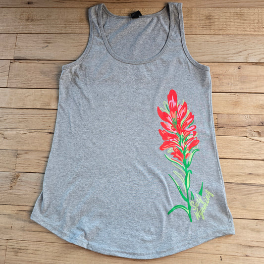 Surf Wyoming®Indian Paintbrush Tank - Atheletic Heather