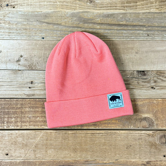 Winter Surf Wyoming Patch Beanie • Apricot