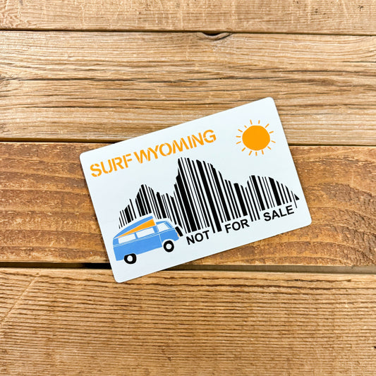 Surf Wyoming® NFS Sticker