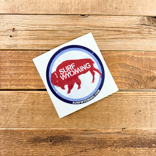 Surf Wyoming® National 2.0 Sticker