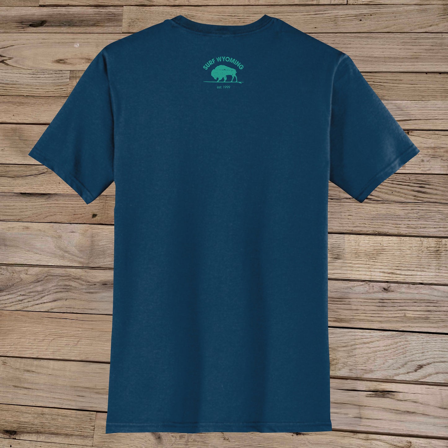 Unisex Surf Wyoming®Snake River Fest Tee-unisex-neptune blue