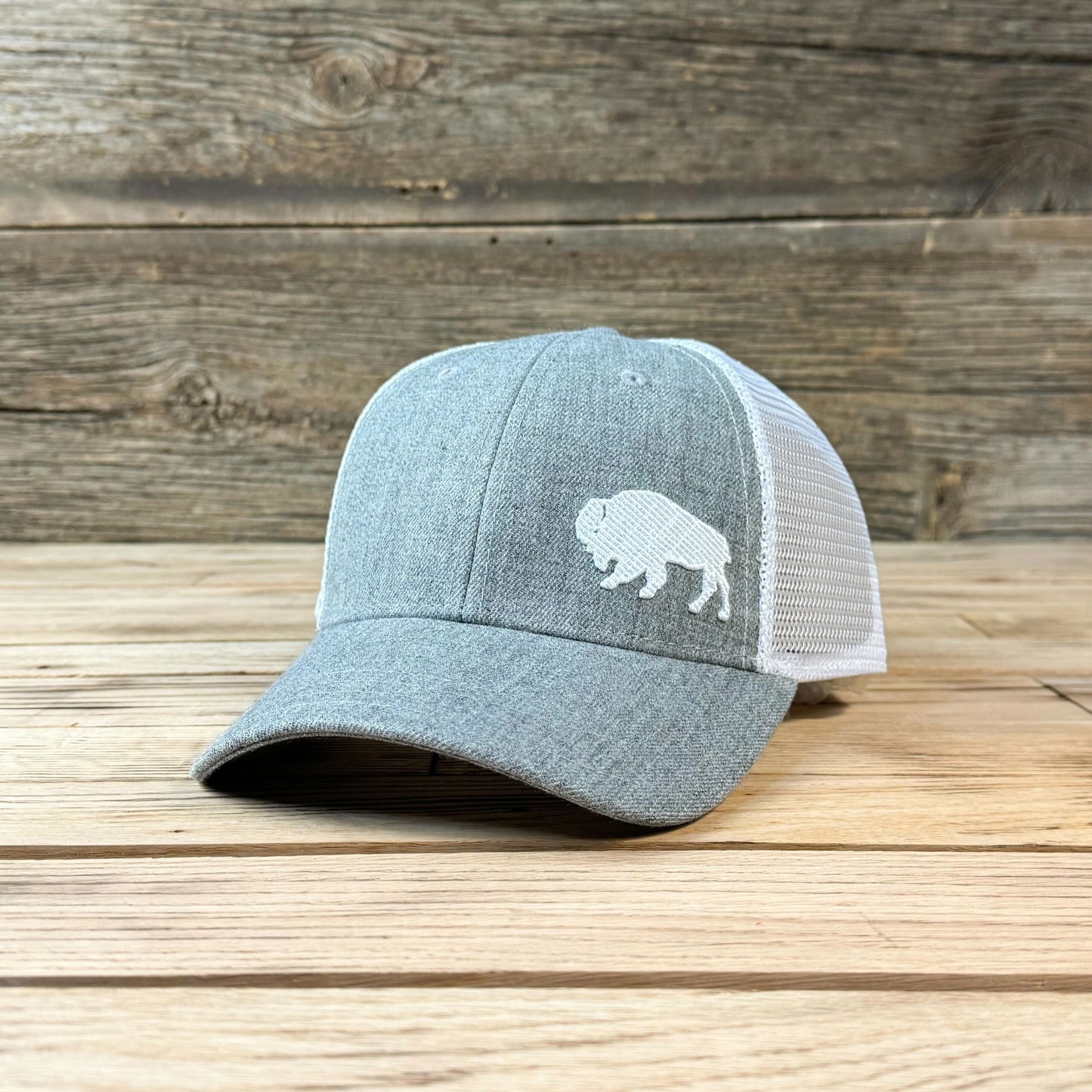 Surf Wyoming® First Park Trucker - Grey Heather