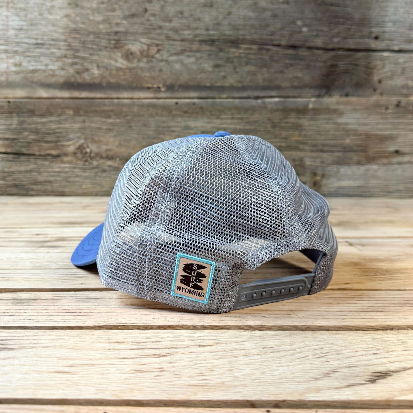 Surf Wyoming® Glassy Bison Trucker - Slate/Steel Oxford