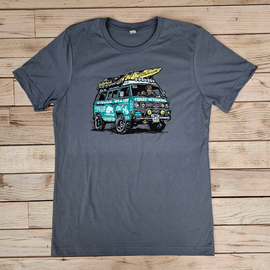 Men's Surf Wyoming® Big Water Hunter Tee solid asphalt