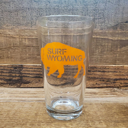 Surf Wyoming-Surf Wyoming® SKITTLES Bison Pint - ORANGE PRISMATIC-Orange Prismatic Bison Pint-
