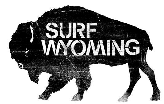 Surf Wyoming-Surf Wyoming® Classic Bison Logo Sticker-