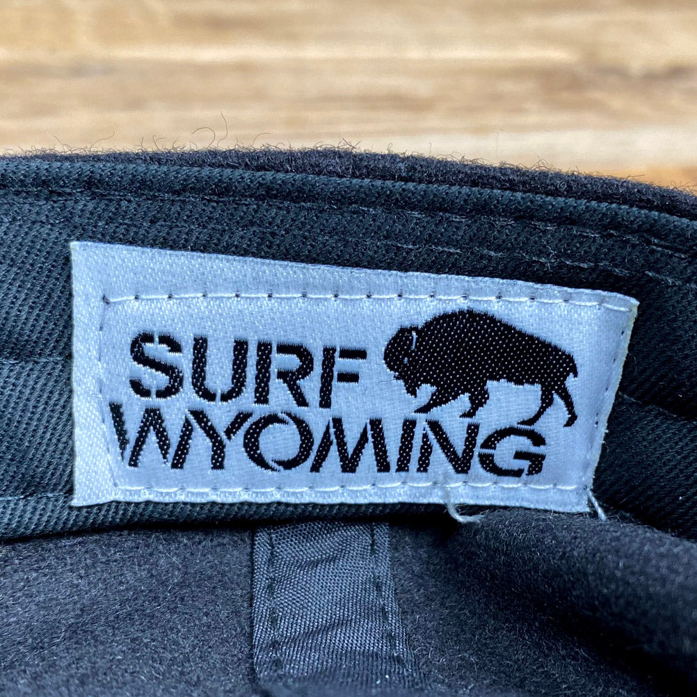 Surf Wyoming® King Tatanka - Allover Black Wool