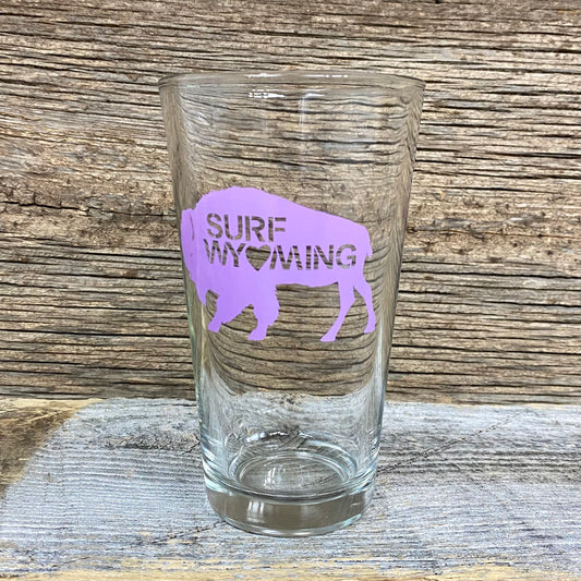 Surf Wyoming® Big Bison Love Pint - Wild Hyacinth