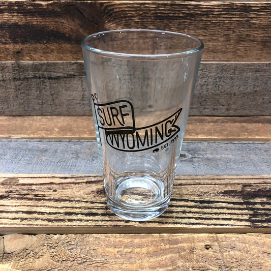 Surf Wyoming-Surf Wyoming® FLAG BISON Pint - Black-Black-