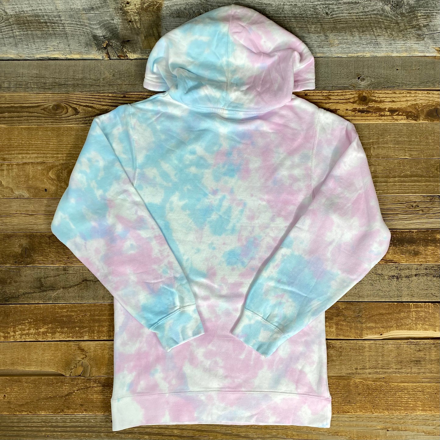 Women's Surf Wyoming® Peace Out Digi-Bison Hoodie - Cotton Candy