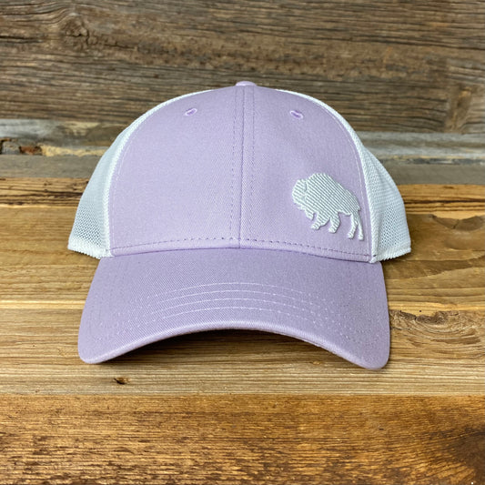 Surf Wyoming® First Park Bison Trucker - Lilac